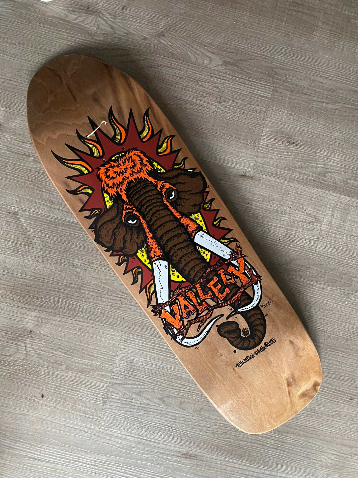 The New Deal Vallely Skateboard