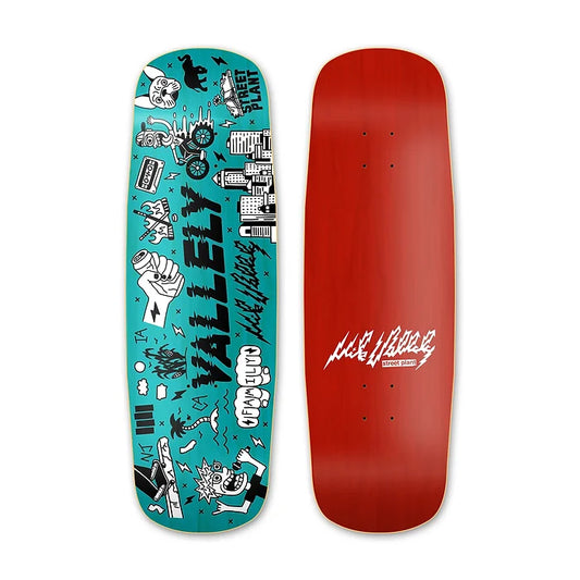 Street plant Mike Vallely signature barnyard Colour may vary shape 9.5